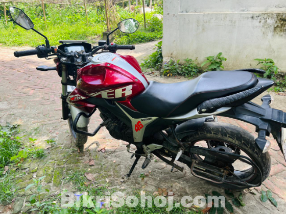 Suzuki gixxer monotone double disk